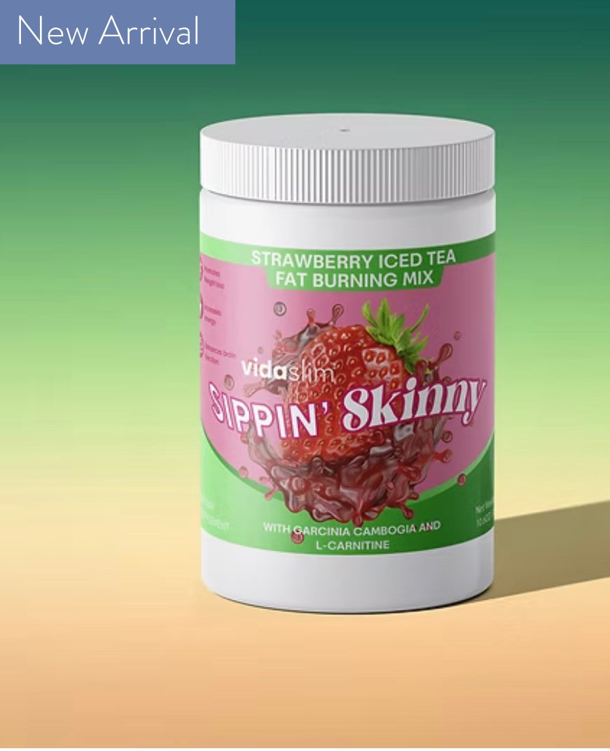 Sippin' Skinny Strawberry Tea